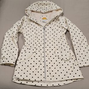 C&C California girls rain coat sherpa lined size 8